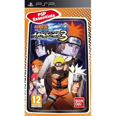 Naruto Shippuden Ultimate Ninja Heroes 3 [PSP, английская версия]